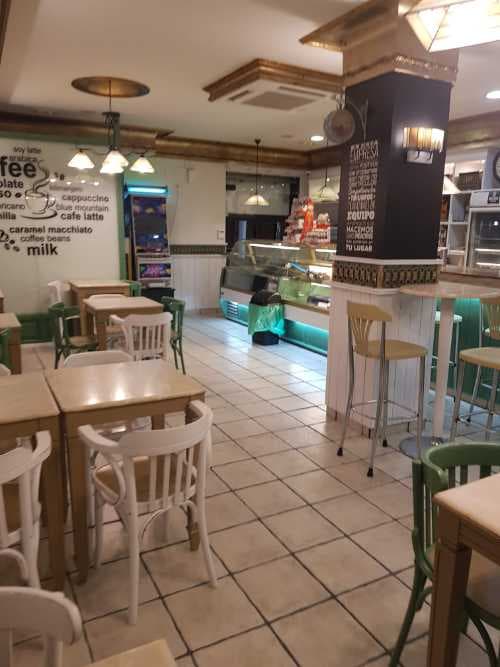 The cozy interior of our cafe